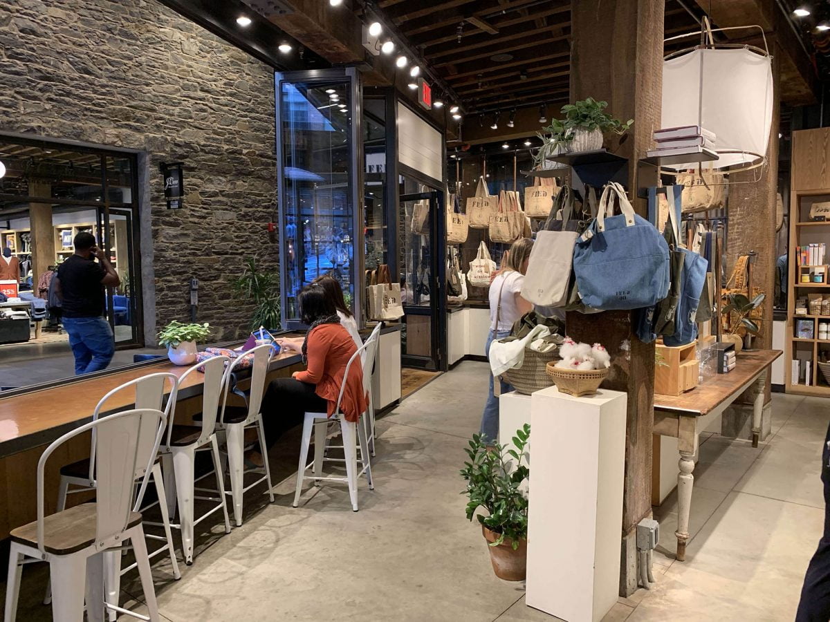 BTSNYC Social Responsibility Feed Project Empire Stores in Dumbo Coffee Shop