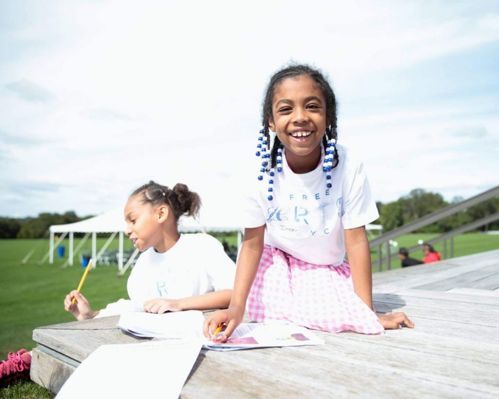 BTSNYC Social Responsibility Free Arts NYC Girl Smiling