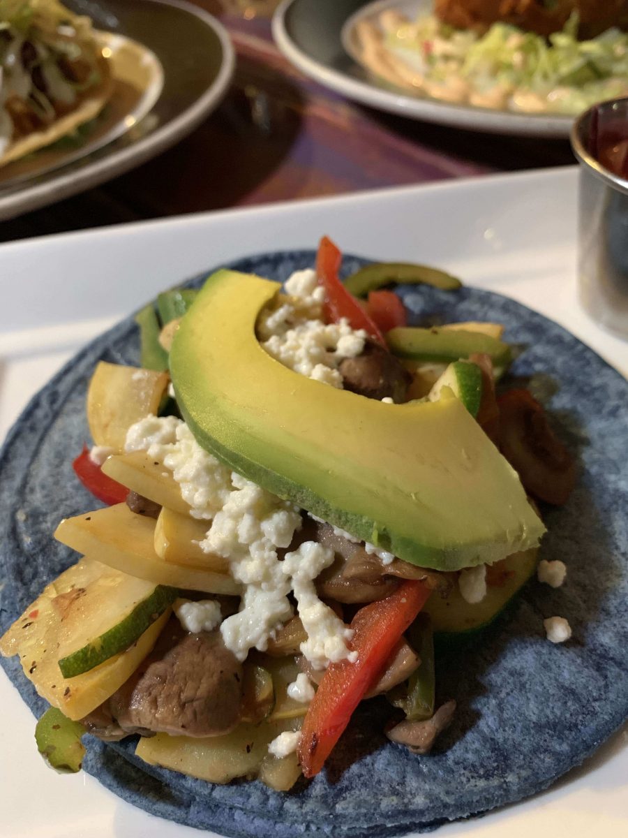 Dining Citrico Mexican Restaurant Brooklyn Vegetable Blue Taco