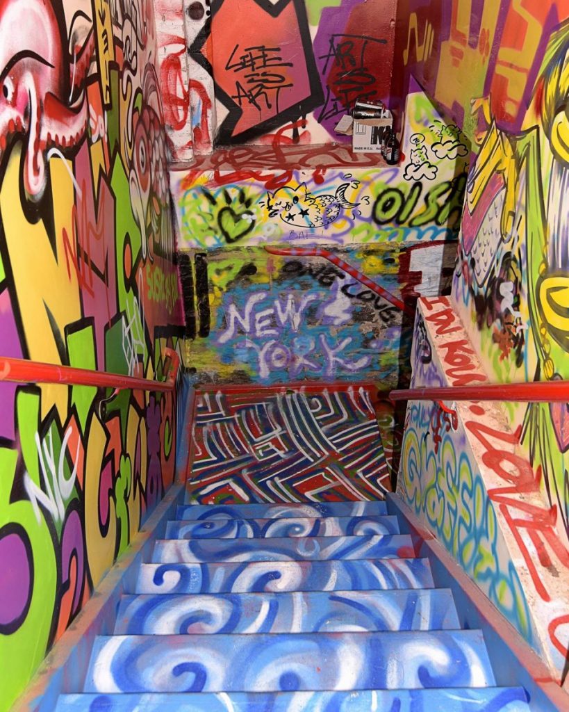 Dining Sushi by Bou Speakeasy Japanese Stairs