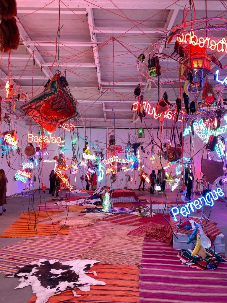 Entertainment Culture Jason Rhoades David Zwirner Installation Tijuanatanjierchandelier
