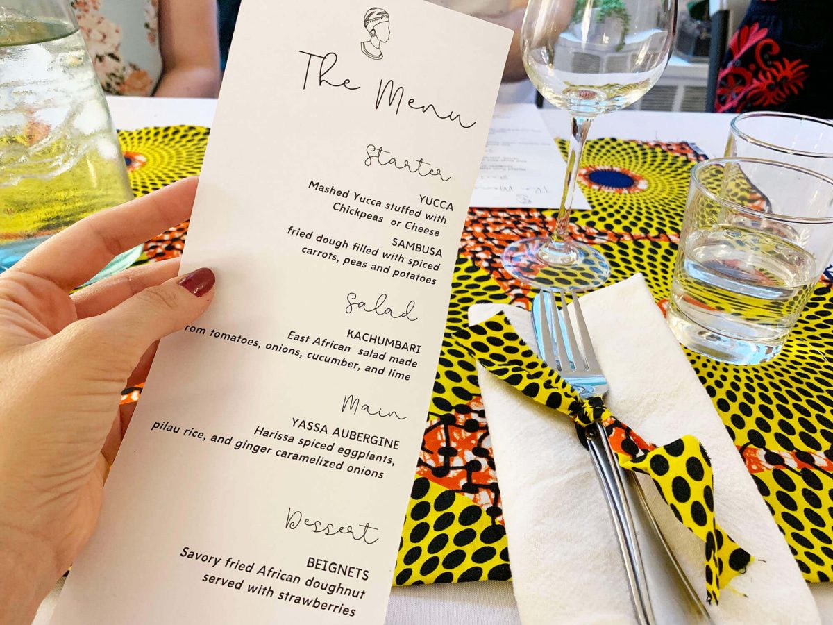 Events On Going Your Friends Kitchen NYC Dining Experience Menu