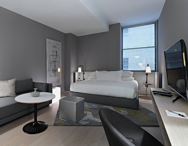 Q&A Residential Hotel Bedroom View