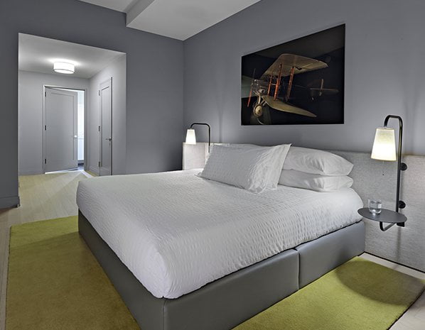 Q&A Residential Hotel Bedroom