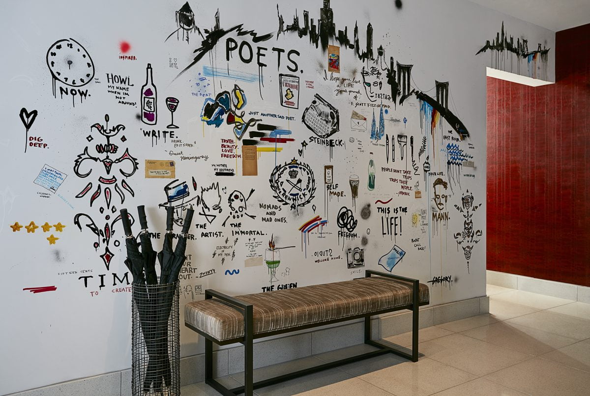 Renwick Hotel Boutique Lobby Art