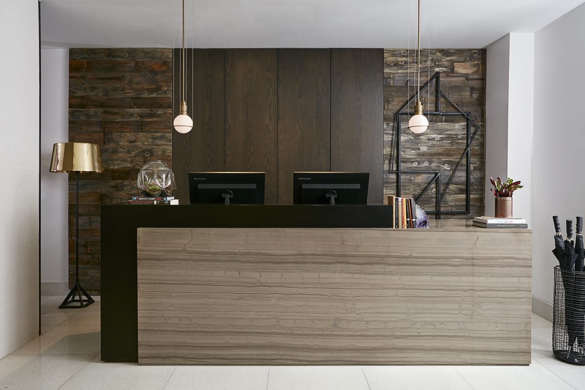 Renwick Hotel Boutique Reception Desk