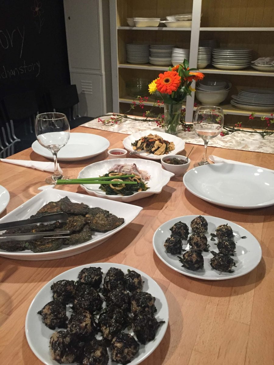 Our Experts Recaps Banchan Story Sea Veggie Cooking Class Final Table