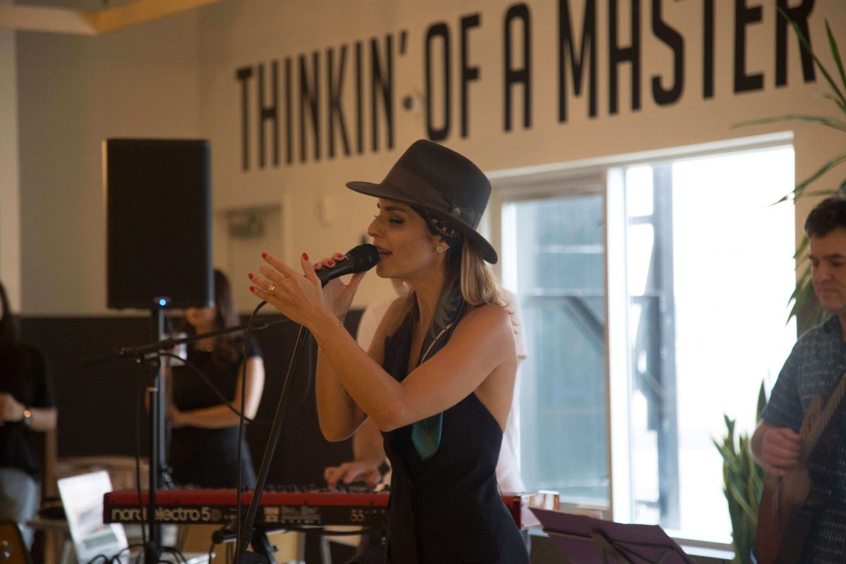 Our Experts Recaps BTSNYC Experience Aline Muniz Yaguara WeWork Aline Singing
