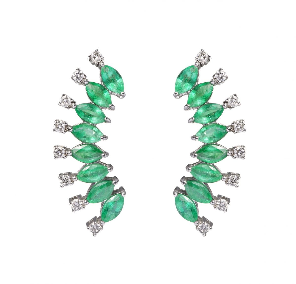 Our Experts Recaps Julls 2016 Jewelry Andrea Conti Emerald Fan Earring