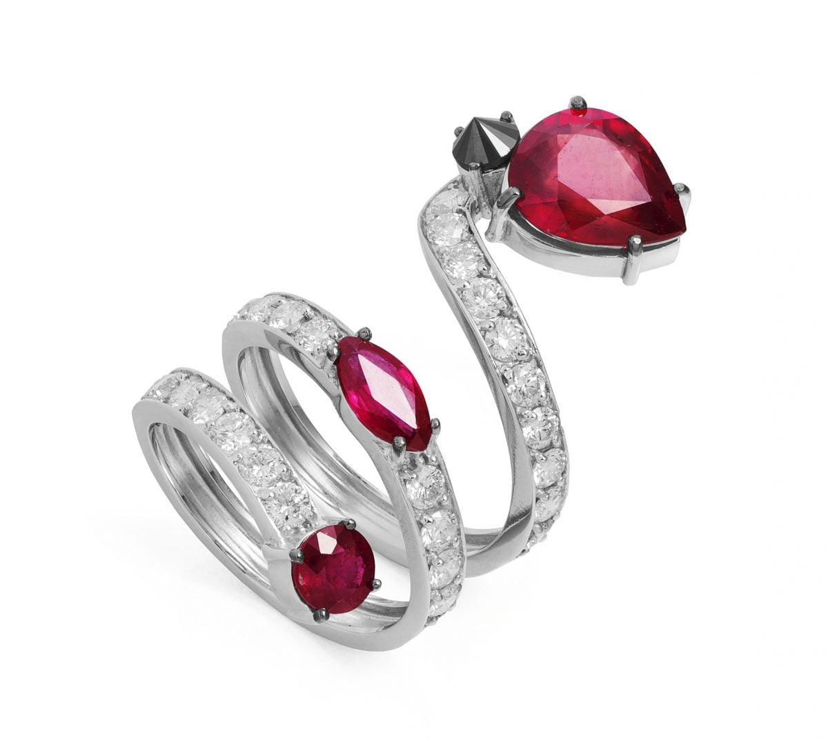 Our Experts Recaps Julls 2016 Jewelry Andrea Conti Rubi Snake Ring