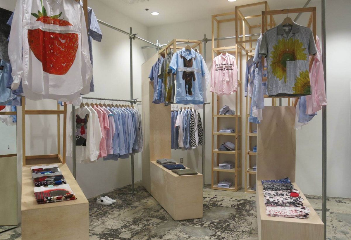 Shop Ladies and Gents Menswear Dover Street Market Corner