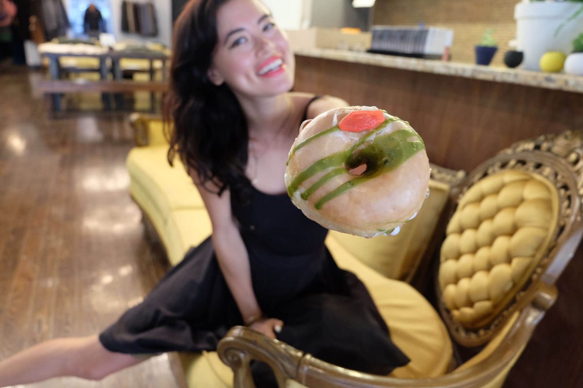 Shop Ladies and Gents Vaute Vegan Fashion Leanne Maily Dunwell Doughnut