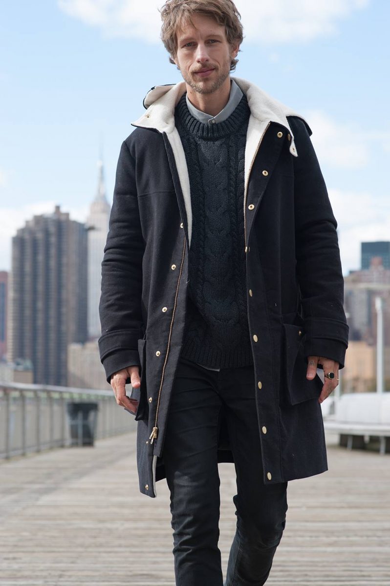 Shop Ladies and Gents Vaute Vegan Fashion Menswear Hoodie Coat