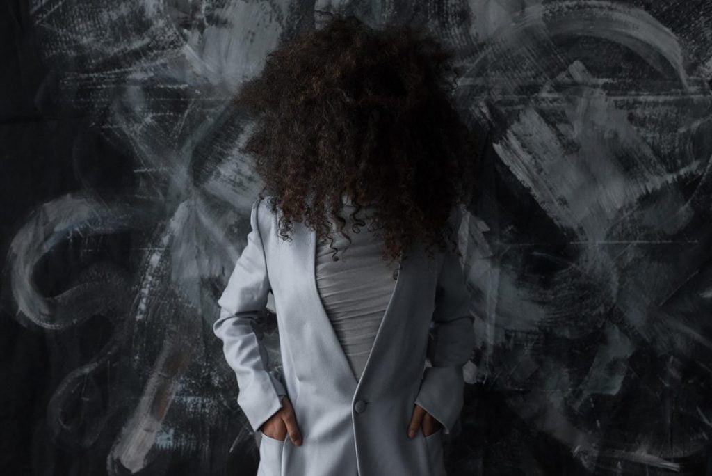 Shop Ladies Julia Seregina Grey Blazer