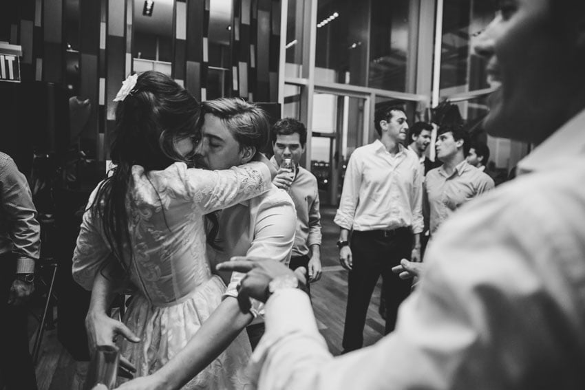 Shop NYC Wedding Fernanda Camoes Press Lounge Hugging