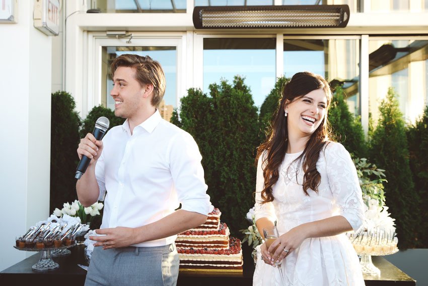 Shop NYC Wedding Fernanda Camoes Press Lounge Speech