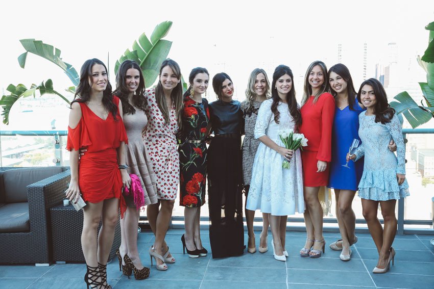 Shop NYC Wedding Fernanda Camoes Press Lounge with Friends
