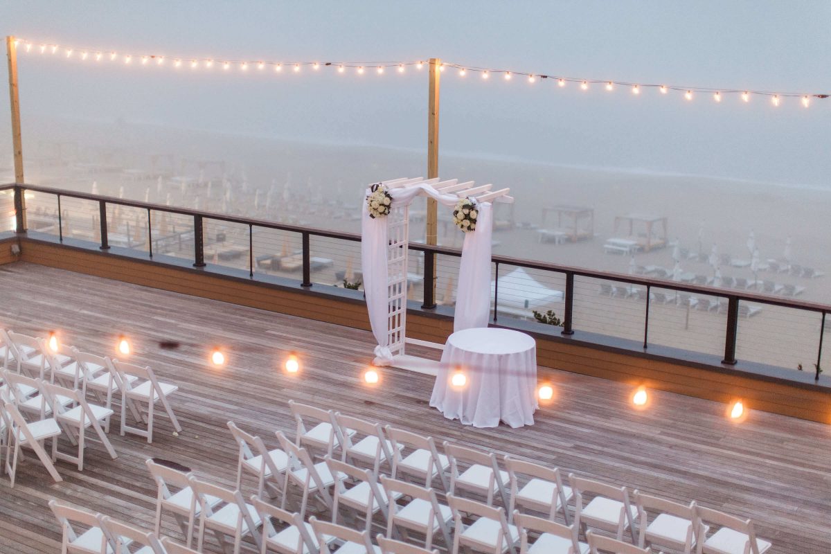 Shop NYC Wedding Kamila Almeida Gurneys Montauk Ceremony Outdoor
