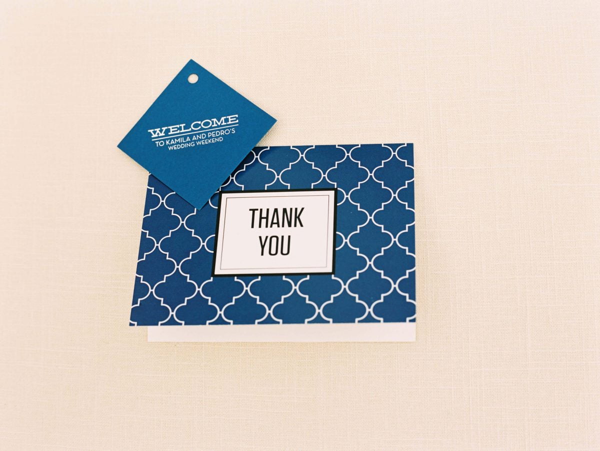 Shop NYC Wedding Kamila Almeida Gurneys Montauk Thank You