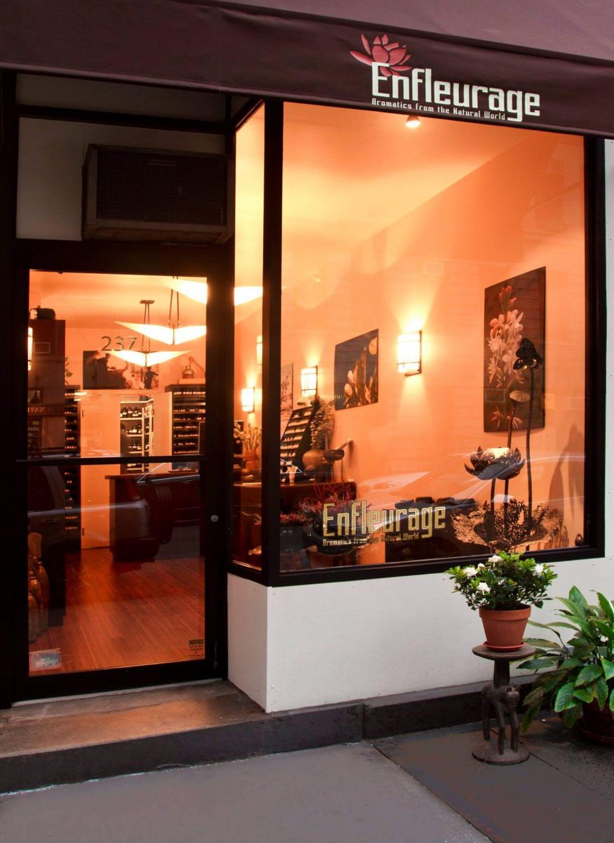 Shop Specialties Enfleurage Essencial Oils in New York Façade