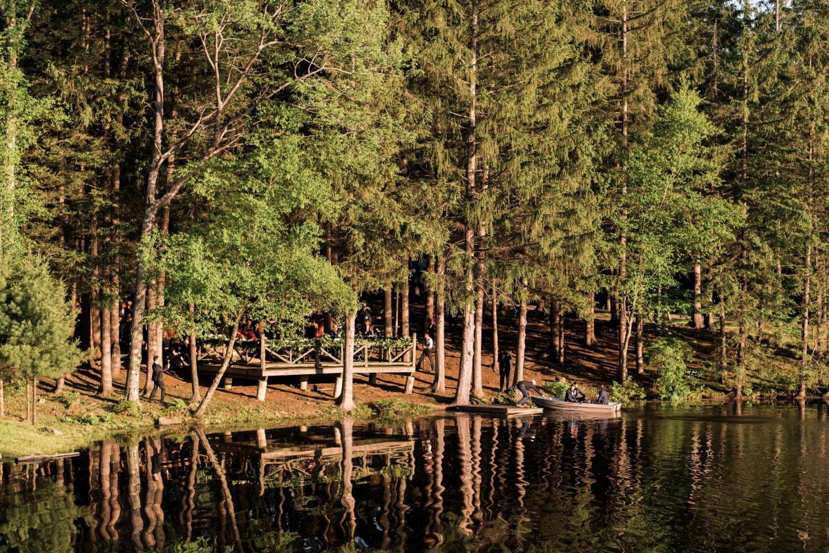 Shop Upstate NY Wedding Stephanie Karvellas Ceremony