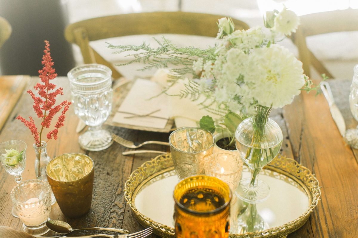 Shop Upstate NY Wedding Stephanie Karvellas Cocktail Hours Details