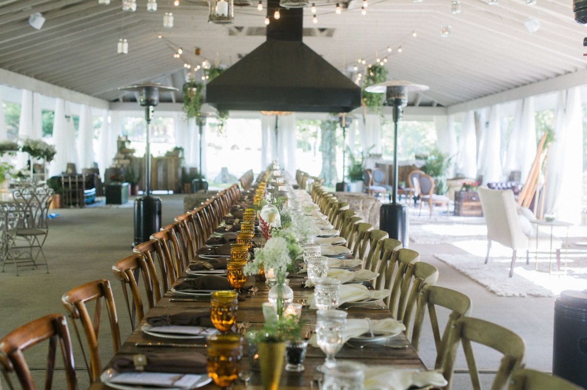 Shop Upstate NY Wedding Stephanie Karvellas Cocktail Hours Table