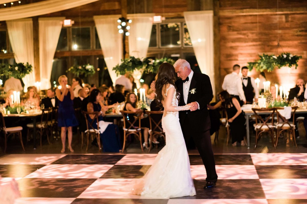Shop Upstate NY Wedding Stephanie Karvellas Reception First Dance