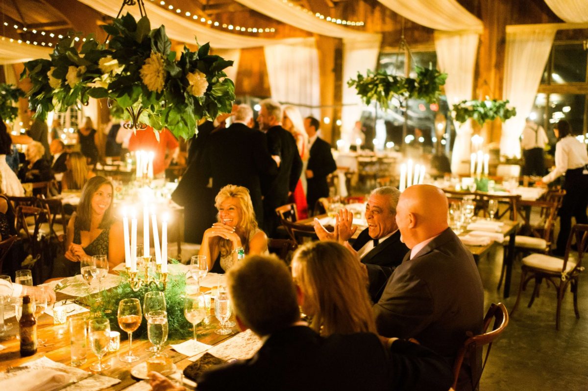 Shop Upstate NY Wedding Stephanie Karvellas Reception Guests