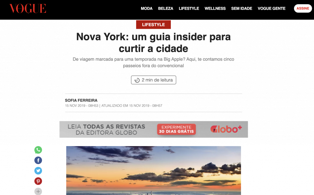About BTSNYC What The Press Says Vogue Brasil
