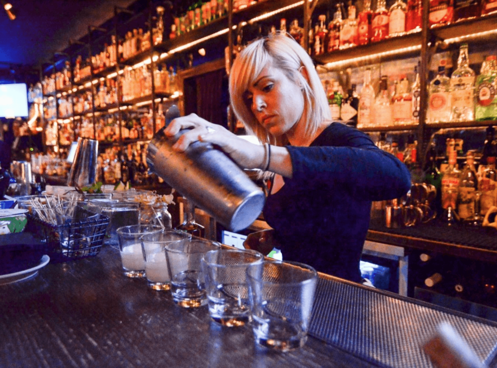 BTSNYC Experiences On Going Urban Adventures New York Craft Cocktail Tour Bartender