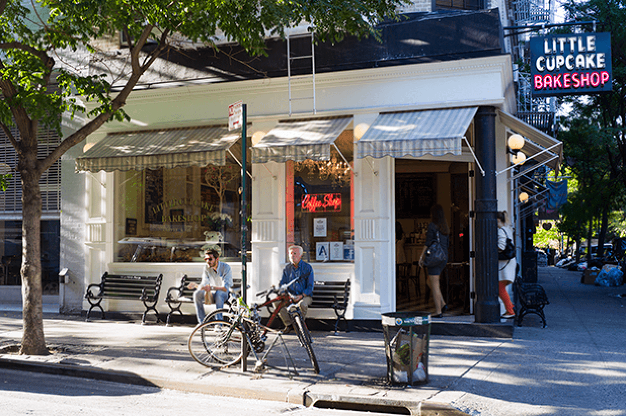 Dining Little Cupcake Bakeshop Brooklyn Façade