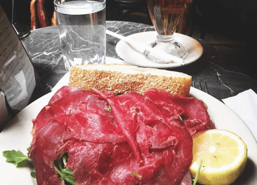 Dining Olive Tree Cafe Carpaccio