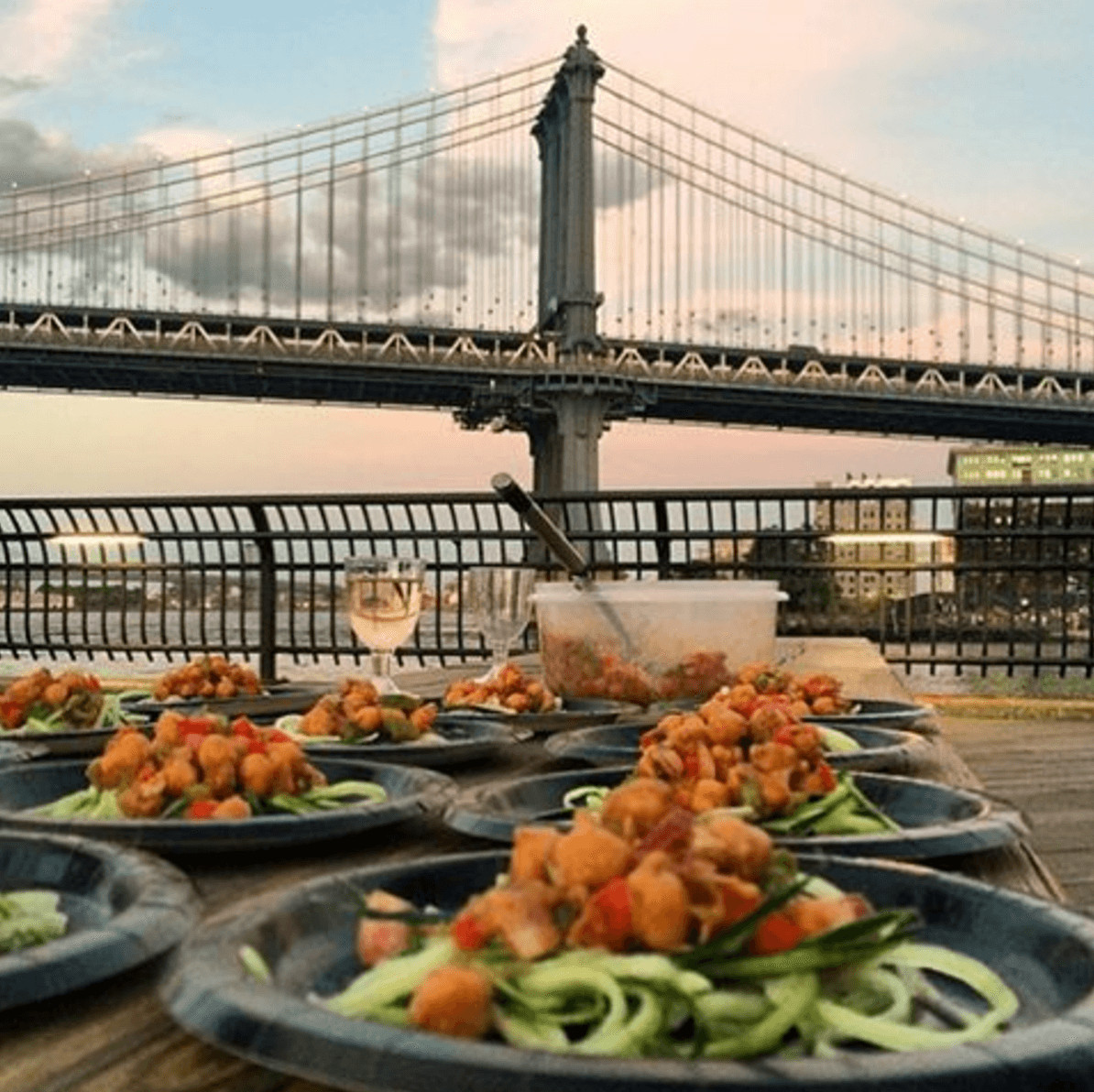 Events Up Coming Komeeda Dinner Under the Bridge Dishes