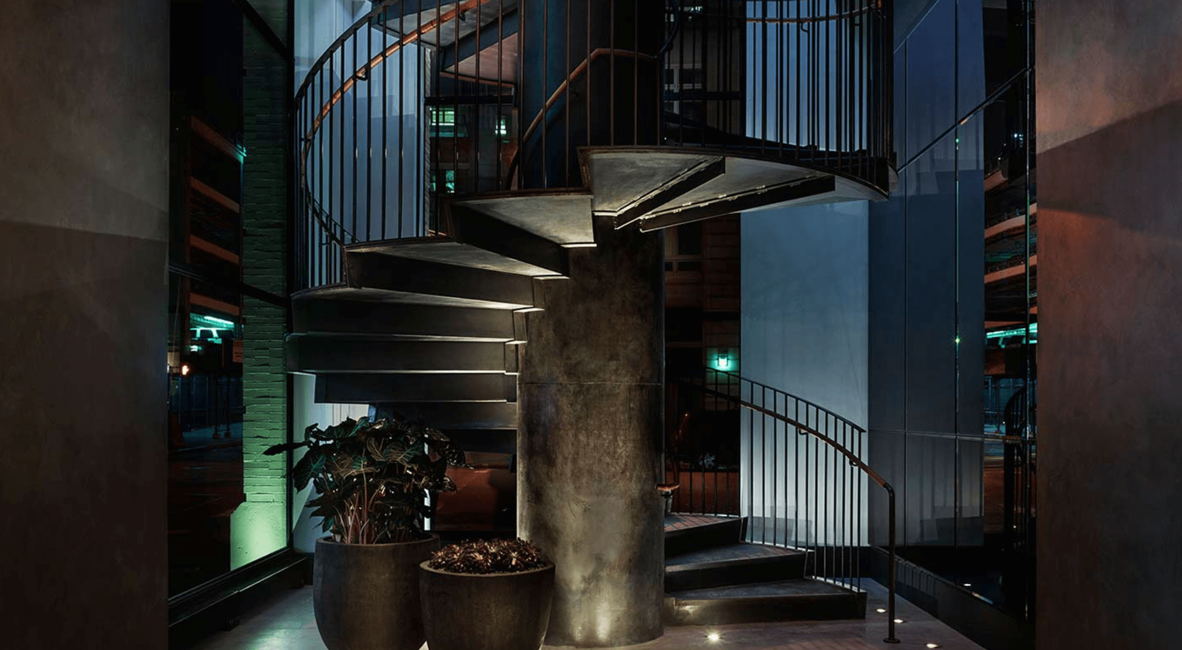 Hotels 11 Howard NY Boutique Hotel Stairs