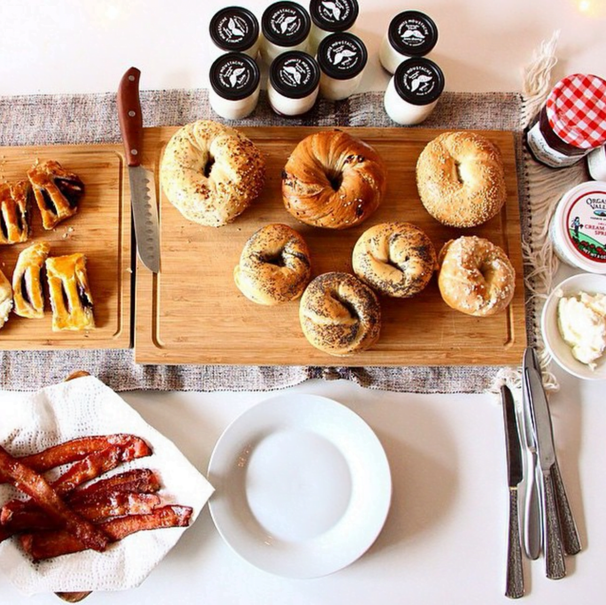 Urban Cowboy B&B Hotels Breakfast Table