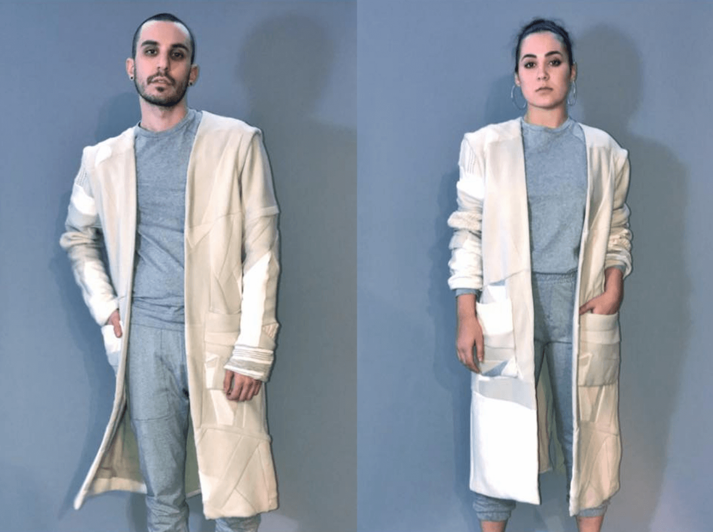 Shop Ladies and Gents Zero Waste Daniel Trench Coat