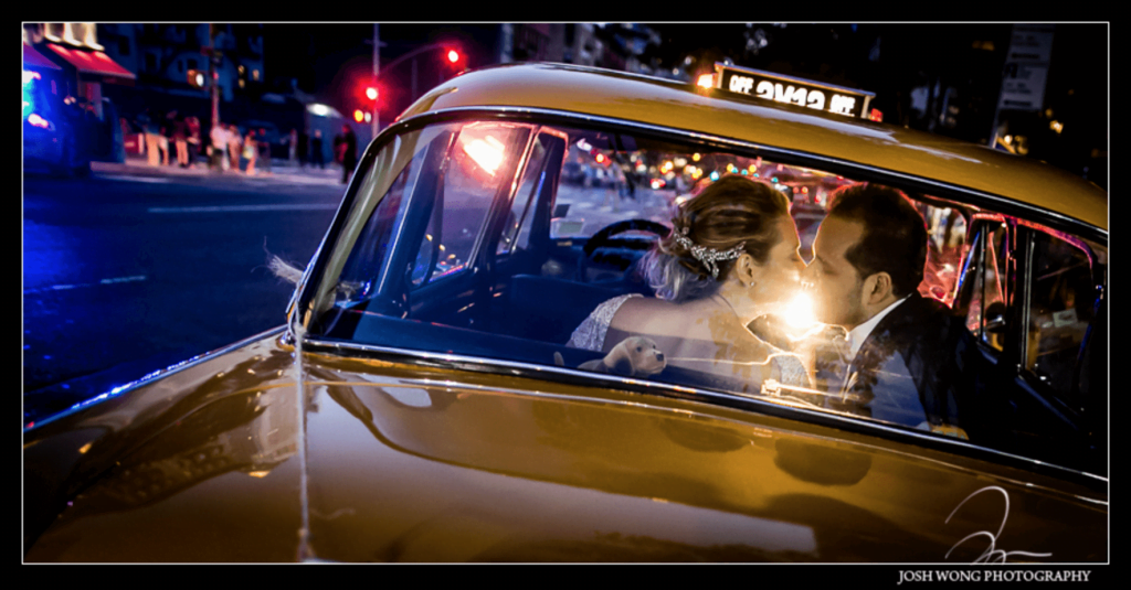 Shop NYC Weddings Martina Campos Cedar Lake Kiss Cab