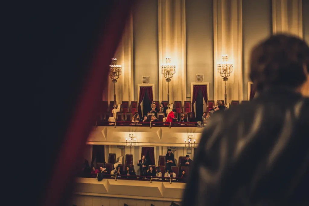View from balcony at Opera venue for a music weekend in NYC